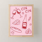 Late Dinner Mini Art Print Gallery Image 1
