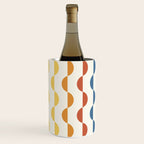 Gwynne Pattern Retro Shapes - Colorful 70's Wine Chiller Gallery Image 2