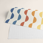 Gwynne Pattern Retro Shapes - Colorful 70's Wrapping Paper Gallery Image 2