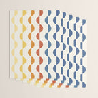 Gwynne Pattern Retro Shapes - Colorful 70's Wrapping Paper Gallery Image 3