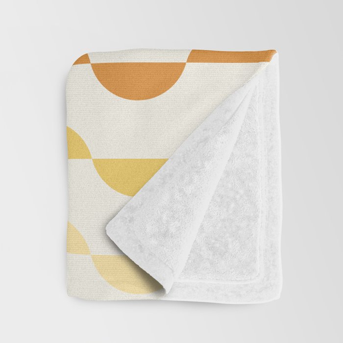 Gwynne Pattern Retro Shapes - Colorful 70's Throw Blanket Gallery Image 3