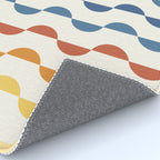 Gwynne Pattern Retro Shapes - Colorful 70's Rug Gallery Image 4