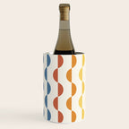 Gwynne Pattern Retro Shapes - Colorful 70's Wine Chiller Gallery Image 3