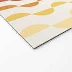 Gwynne Pattern Retro Shapes - Colorful 70's Welcome Mat Gallery Image 2
