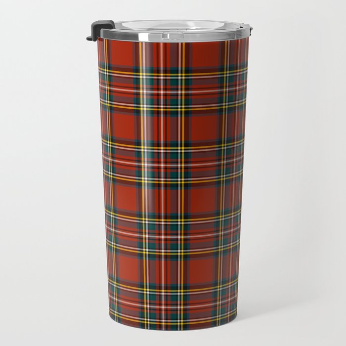 Royal Stewart Tartan Travel Mug Gallery Image 3