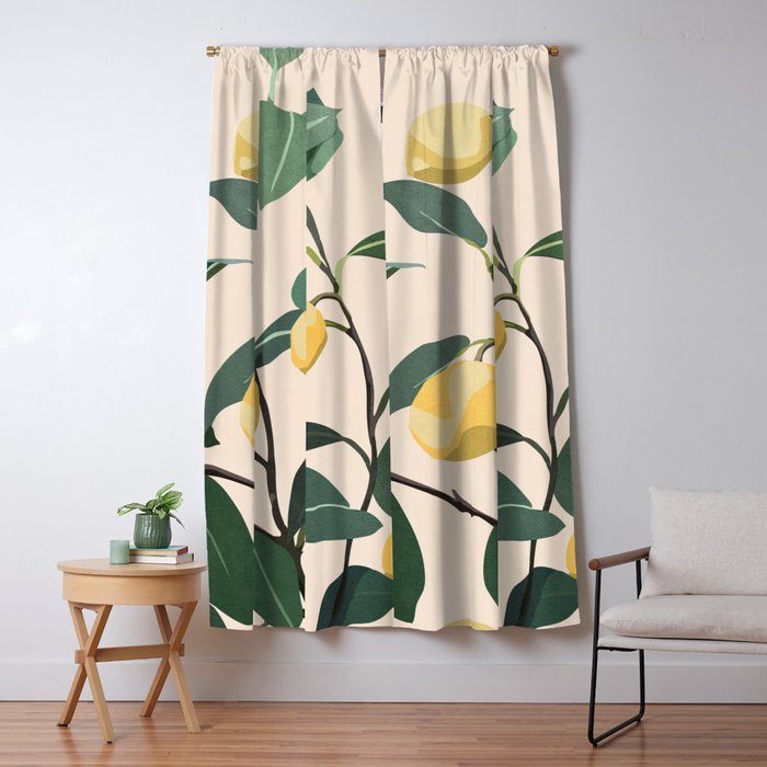 Lemon Window Curtain Gallery Image 5