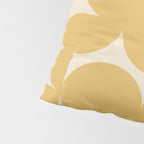 Contemporary Geometric Shapes - Orange Pillow Sham Gallery Image 4