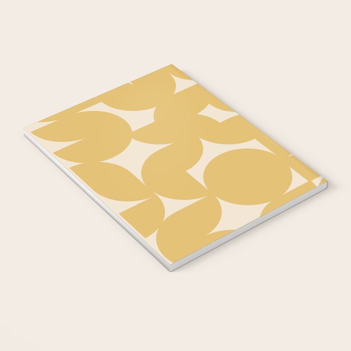 Contemporary Geometric Shapes - Orange Notebook Gallery Image 3