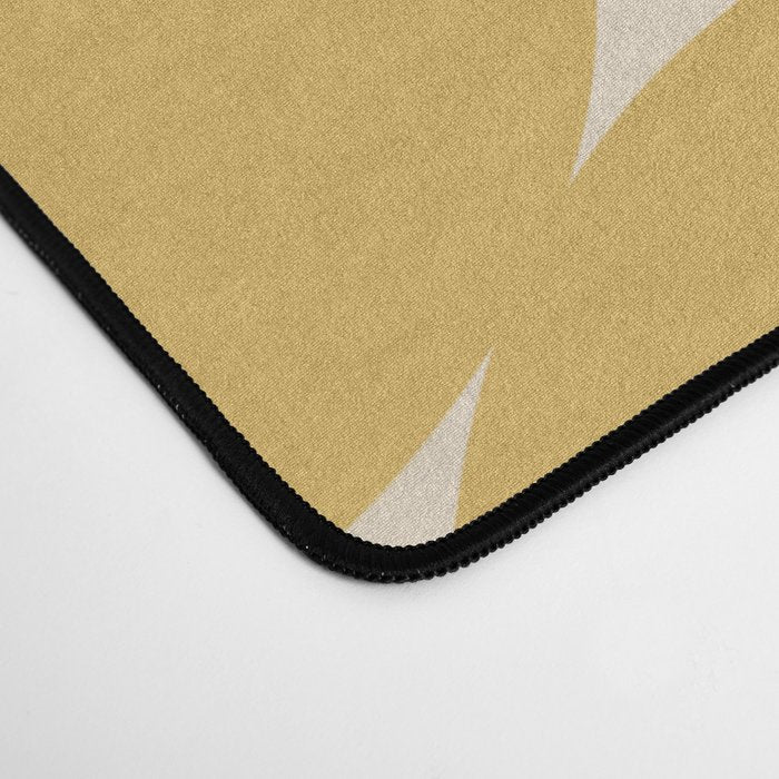 Contemporary Geometric Shapes - Orange Desk Mat Gallery Image 4