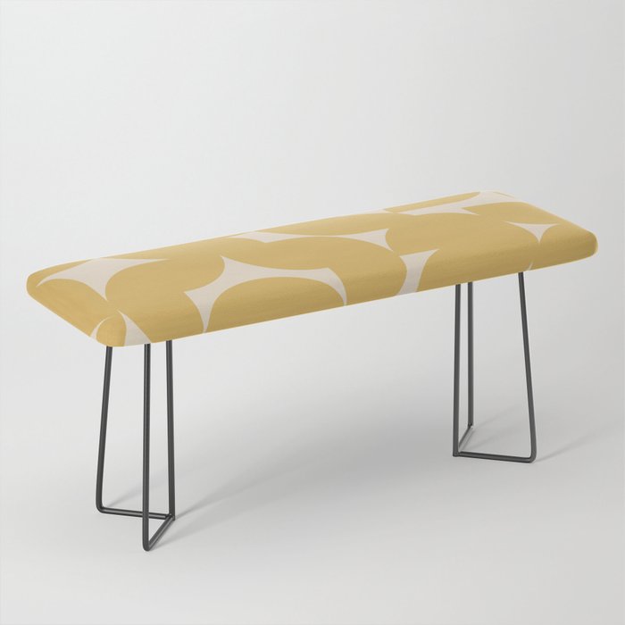 Contemporary Geometric Shapes - Orange Bench Gallery Image 1