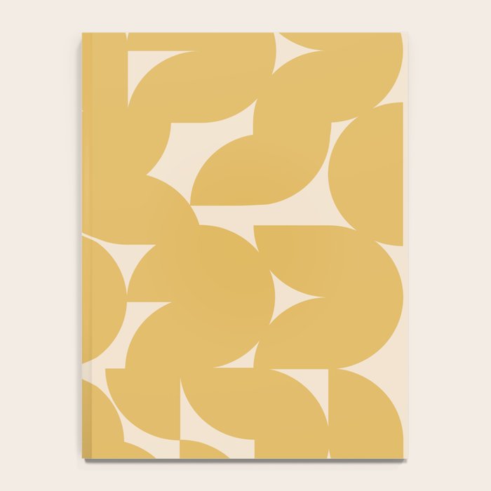 Contemporary Geometric Shapes - Orange Notebook Gallery Image 4