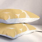 Contemporary Geometric Shapes - Orange Pillow Sham Gallery Image 3
