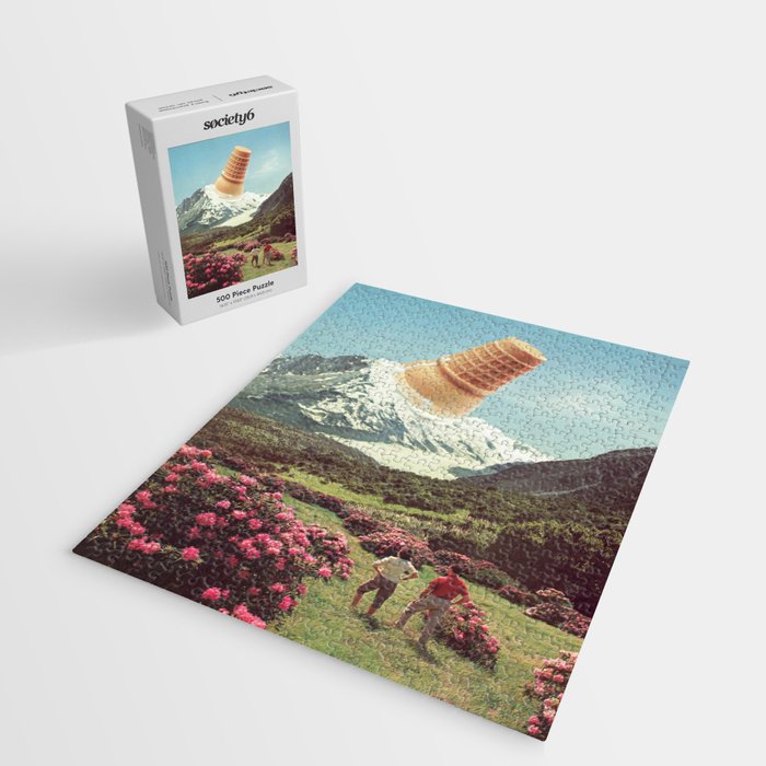 Ice Cream Peak - Mountain Meltdown Jigsaw Puzzle Gallery Image 2