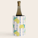 Lemons with Wavy Stripe Wine Chiller Gallery Image 3