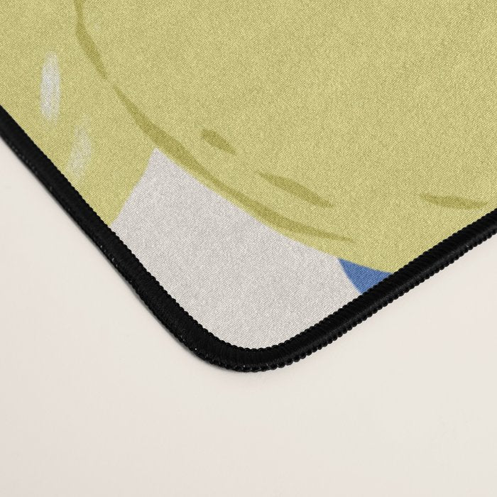 Lemons with Wavy Stripe Desk Mat Gallery Image 4
