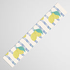 Lemons with Wavy Stripe Table Runner Gallery Image 3