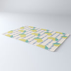 Lemons with Wavy Stripe Rug Gallery Image 3