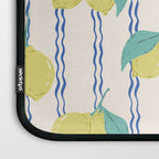 Lemons with Wavy Stripe Laptop Sleeve Gallery Image 3