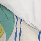 Lemons with Wavy Stripe Comforter Gallery Image 4