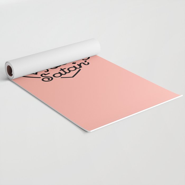 not today satan I Yoga Mat Gallery Image 2