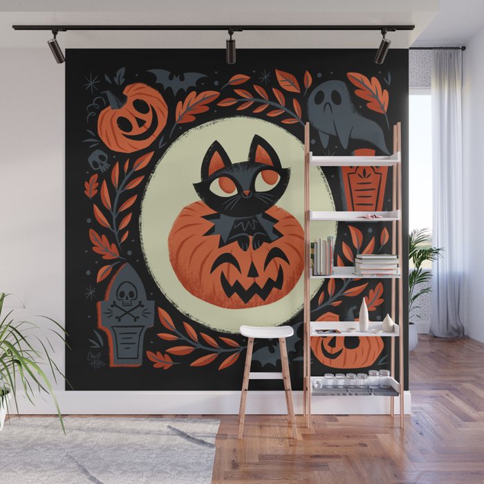 Happy Halloween Wall Mural Gallery Image 1