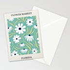 Flower Market Florida Stationery Card Gallery Image 2