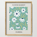 Flower Market Florida Serving Tray Gallery Image 1