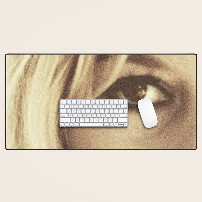 Brigitte Bardot, Contempt, movie poster, Le Mepris, Jean-Luc Godard, Fritz Lang, Desk Mat Gallery Image 1