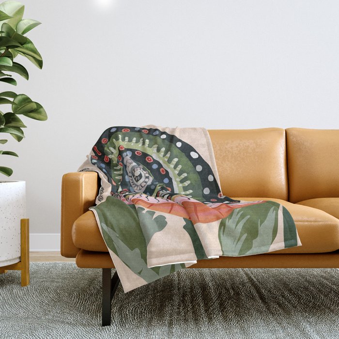 Garden Explorer Throw Blanket Gallery Image 1