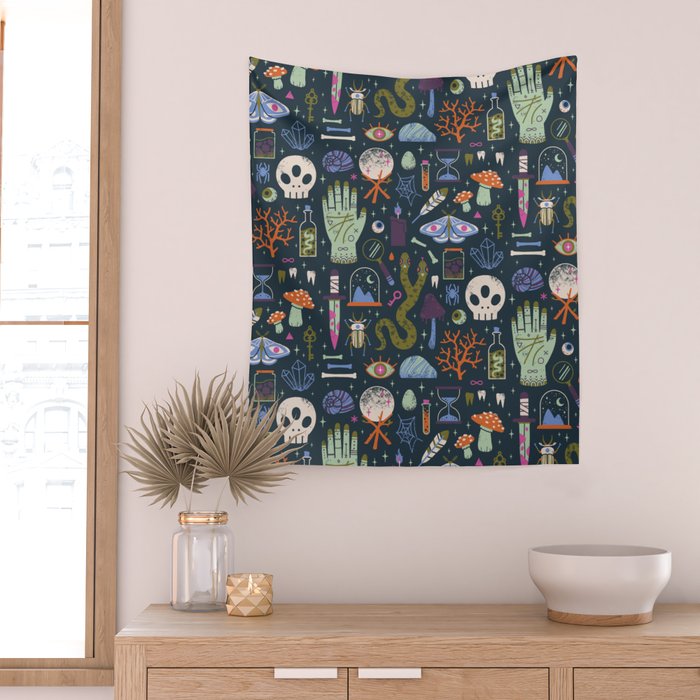 Curiosities Wall Tapestry Gallery Image 2