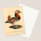 Ornithological illustration from "La Galerie de Oiseaux" ("Bird Gallery"), 1825 Stationery Card Gallery Image 2