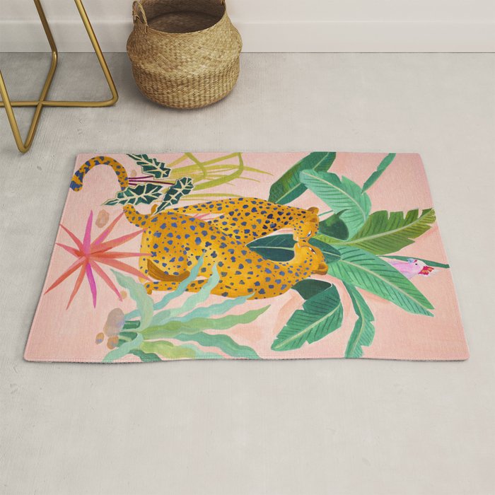 Cheetah Crush Rug Gallery Image 1