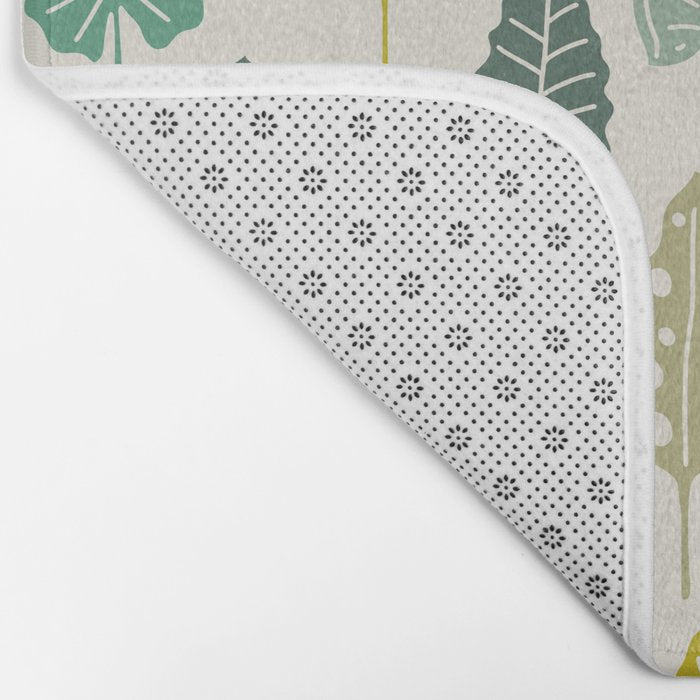 Cat and Plant 49 Bath Mat Gallery Image 2