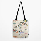 A praia Tote Bag Gallery Image 2