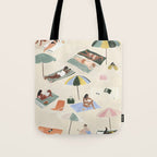 A praia Tote Bag Gallery Image 1