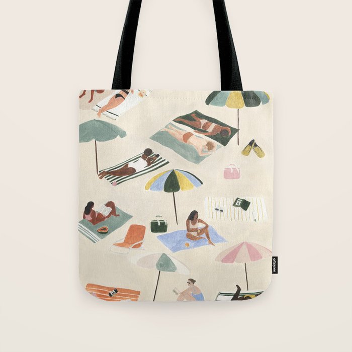 A praia Tote Bag Gallery Image 1