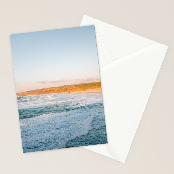 Wind surf in the Algarve | Portugal travel photography Stationery Card Gallery Image 2