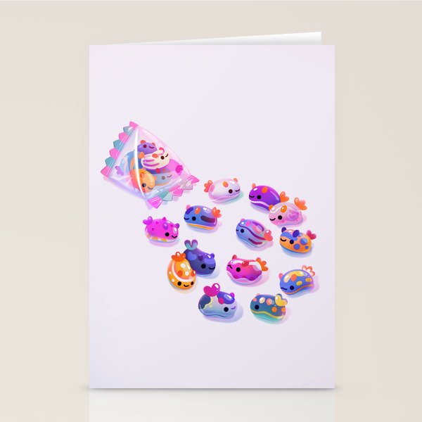 Jelly bean sea slug Stationery Card Gallery Image 2