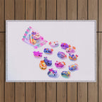 Jelly bean sea slug Outdoor Rug Gallery Image 1