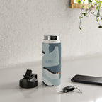 Blue Whale, Wildlife of Antarctica Water Bottle Gallery Image 4