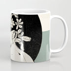 Bloom 8 Line Drawing Coffee Mug Gallery Image 1