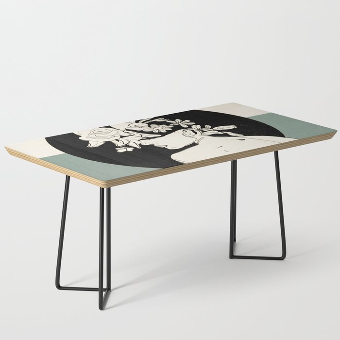 Bloom 8 Line Drawing Coffee Table Gallery Image 1