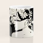 Bloom 8 Line Drawing Coffee Mug Gallery Image 4