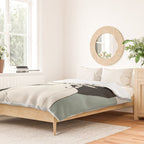 Bloom 8 Line Drawing Duvet Cover Gallery Image 2