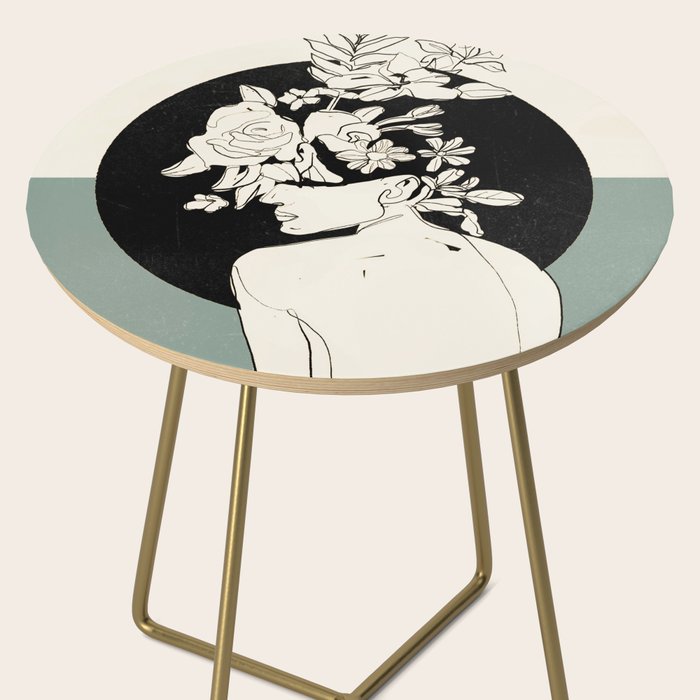 Bloom 8 Line Drawing Side Table Gallery Image 2