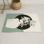 Bloom 8 Line Drawing Rug Gallery Image 1