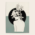 Bloom 8 Line Drawing Poster Gallery Image 4