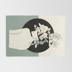 Bloom 8 Line Drawing Rug Gallery Image 2