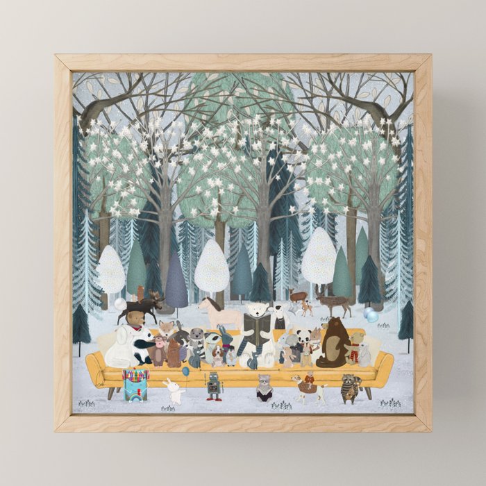 big story time Mini Art Print Gallery Image 1