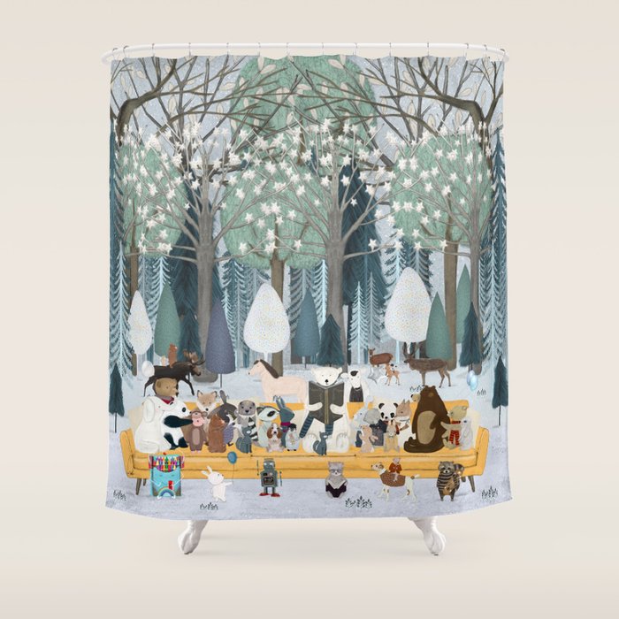 big story time Shower Curtain Gallery Image 1